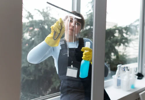 Nettoyage de vitres intérieures et extérieures à Lanvénégen